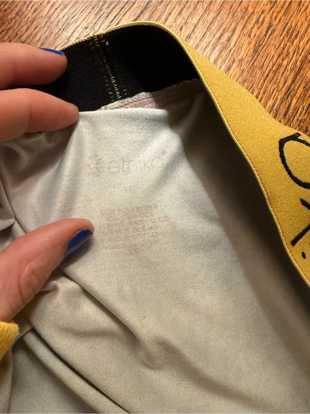 ethika Yellow & Black Wolf Graphic Boxer Briefs